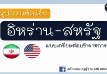 สรุปความขัดแย้งสหรัฐ-อิหร่าน สรุปความขัดแย้งสหรัฐ-อิหร่าน